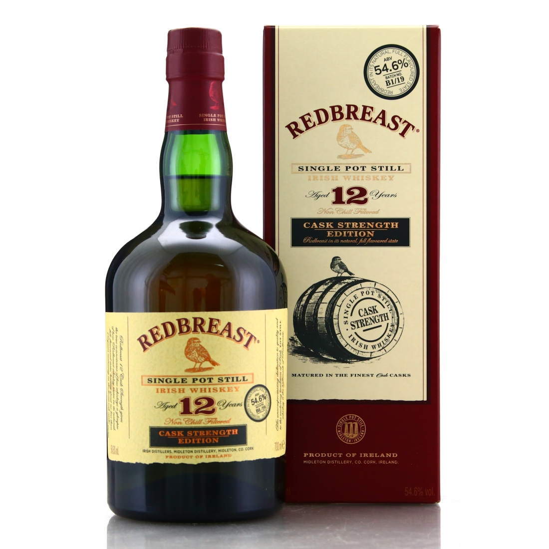 Redbreast 12 Year Old Cask Strength #B1/19