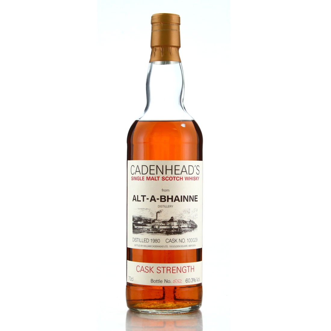 Allt-A-Bhainne 1980 Cadenhead's Single Cask #100029