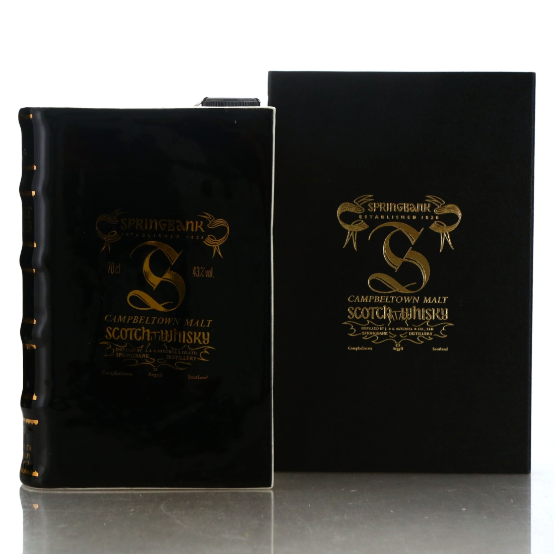 Springbank 12 Year Old Book Decanter Vol III