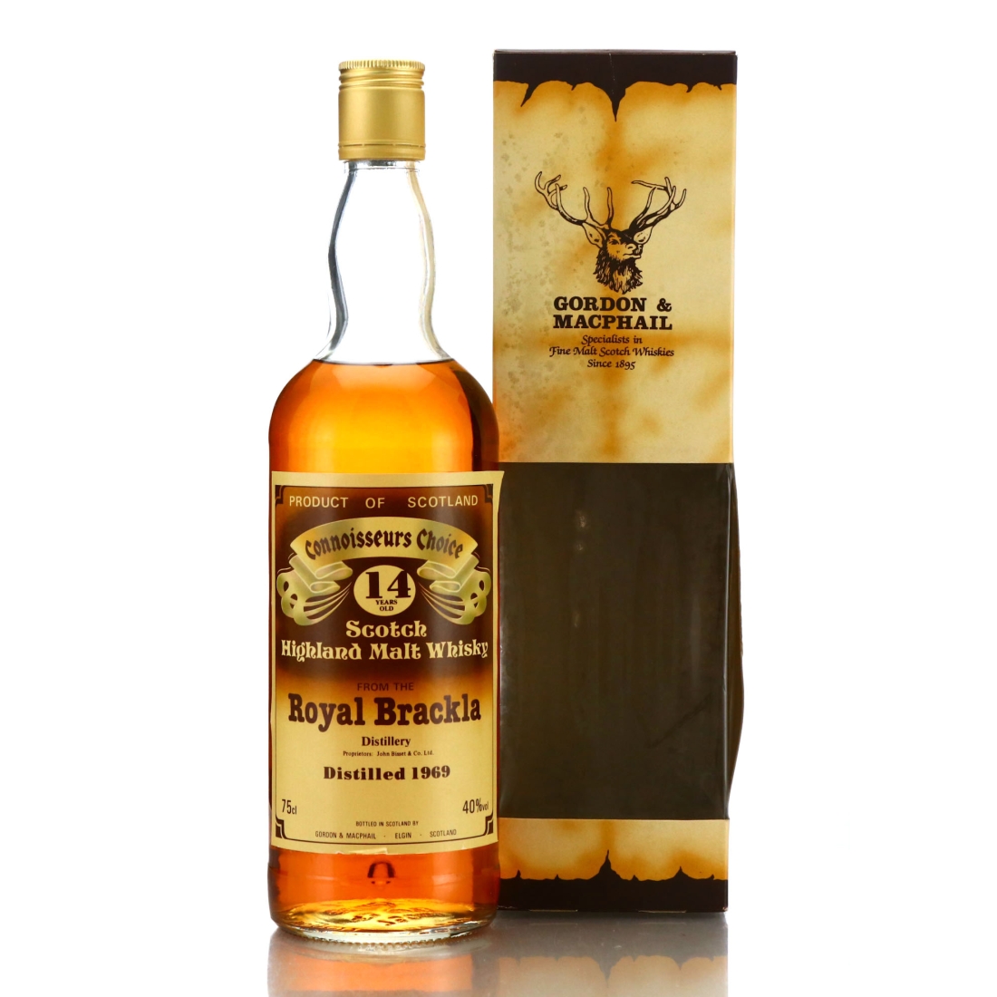Royal Brackla 1969 Gordon and MacPhail 14 Year Old
