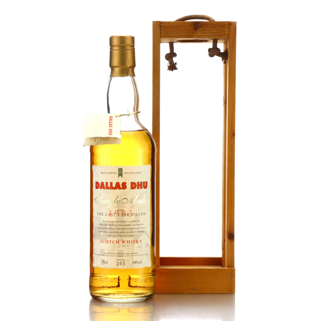 Dallas Dhu 1983 Last Cask Filled