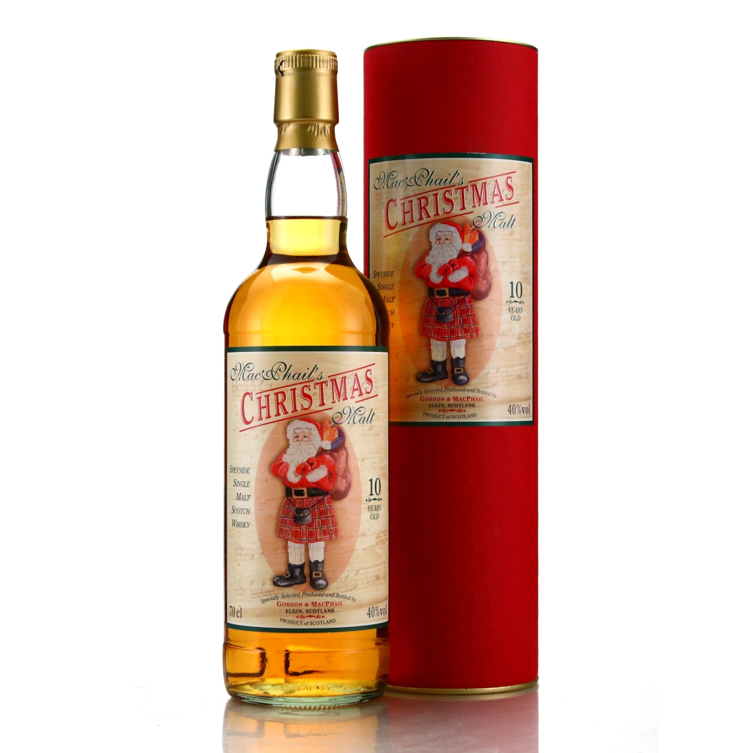 Christmas Malt 10 Year Old Gordon and MacPhail 2008