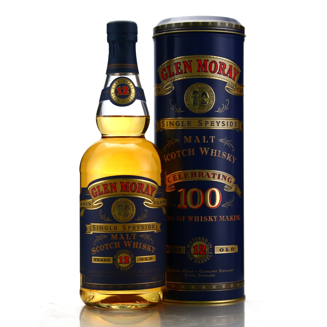 Glen Moray 12 Year Old 100 Years of Whisky Making
