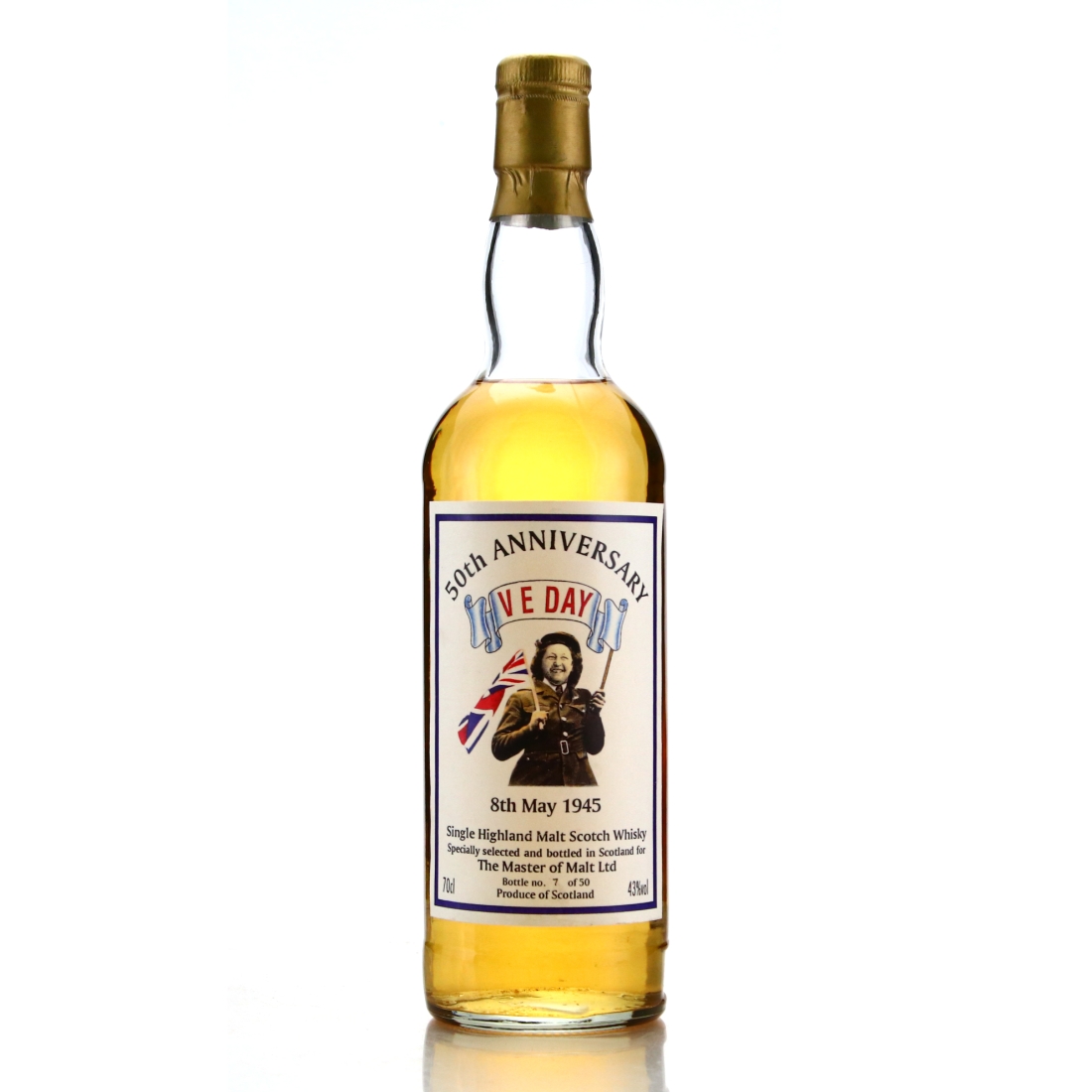 Highland Single Malt 50th Anniversary VE Day / Master of Malt