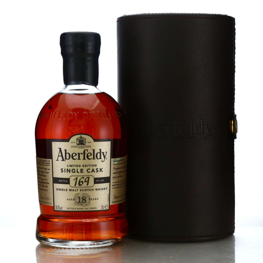 Aberfeldy 1991 Single Sherry Cask 18 Year Old #1978 / World Duty Free