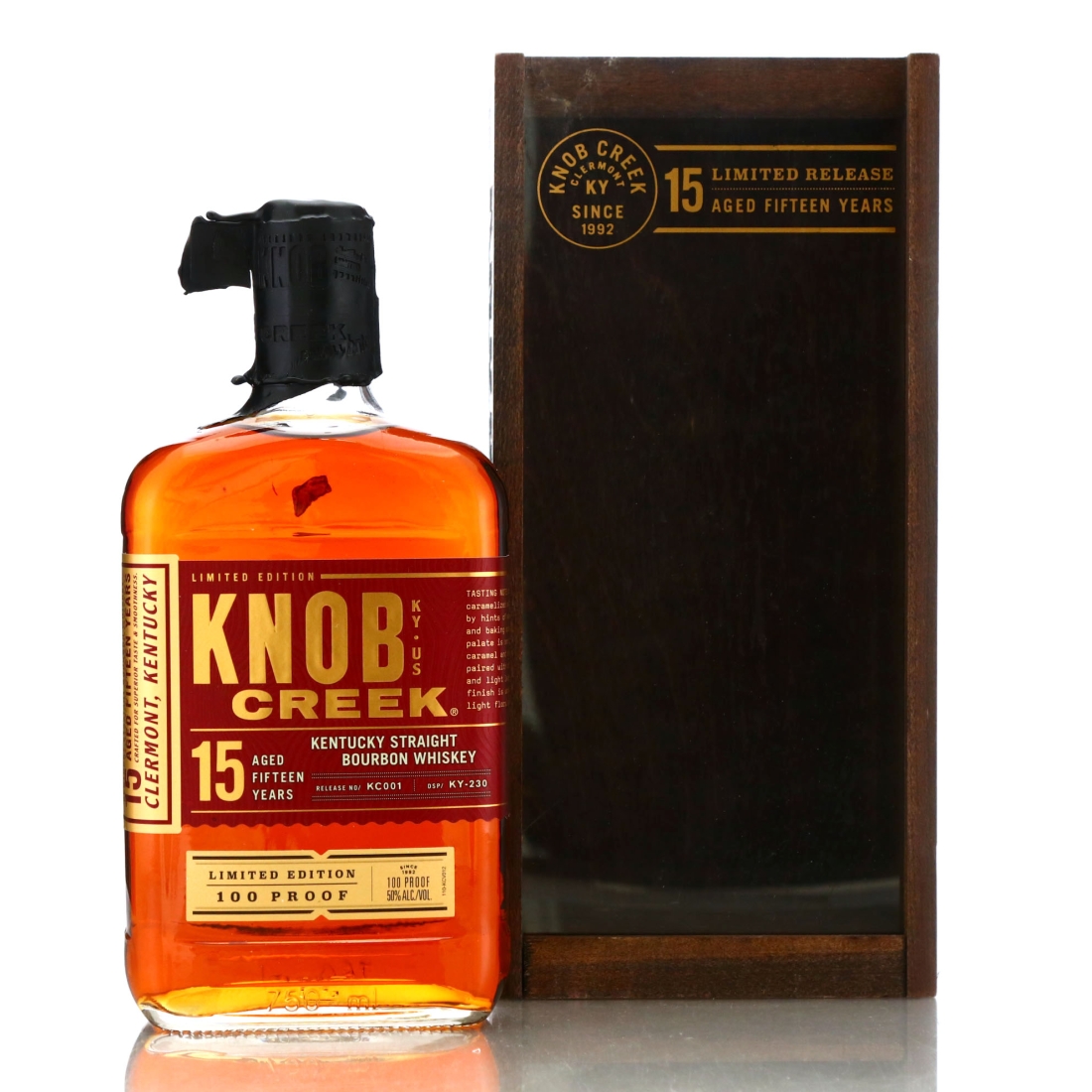 Knob Creek 15 Year Old Limited Edition 100 Proof