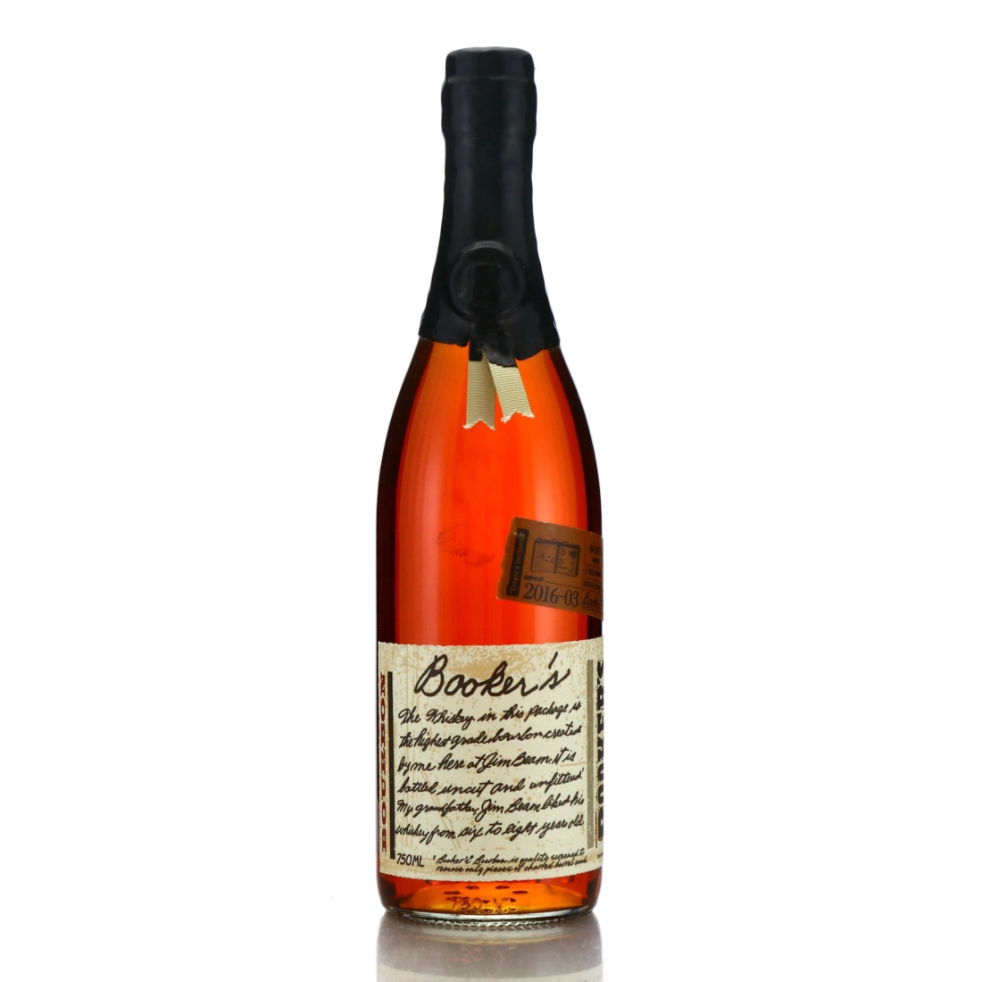Booker's 6 Year Old Kentucky Straight Bourbon #2016-03 'Toogie's Invitation'