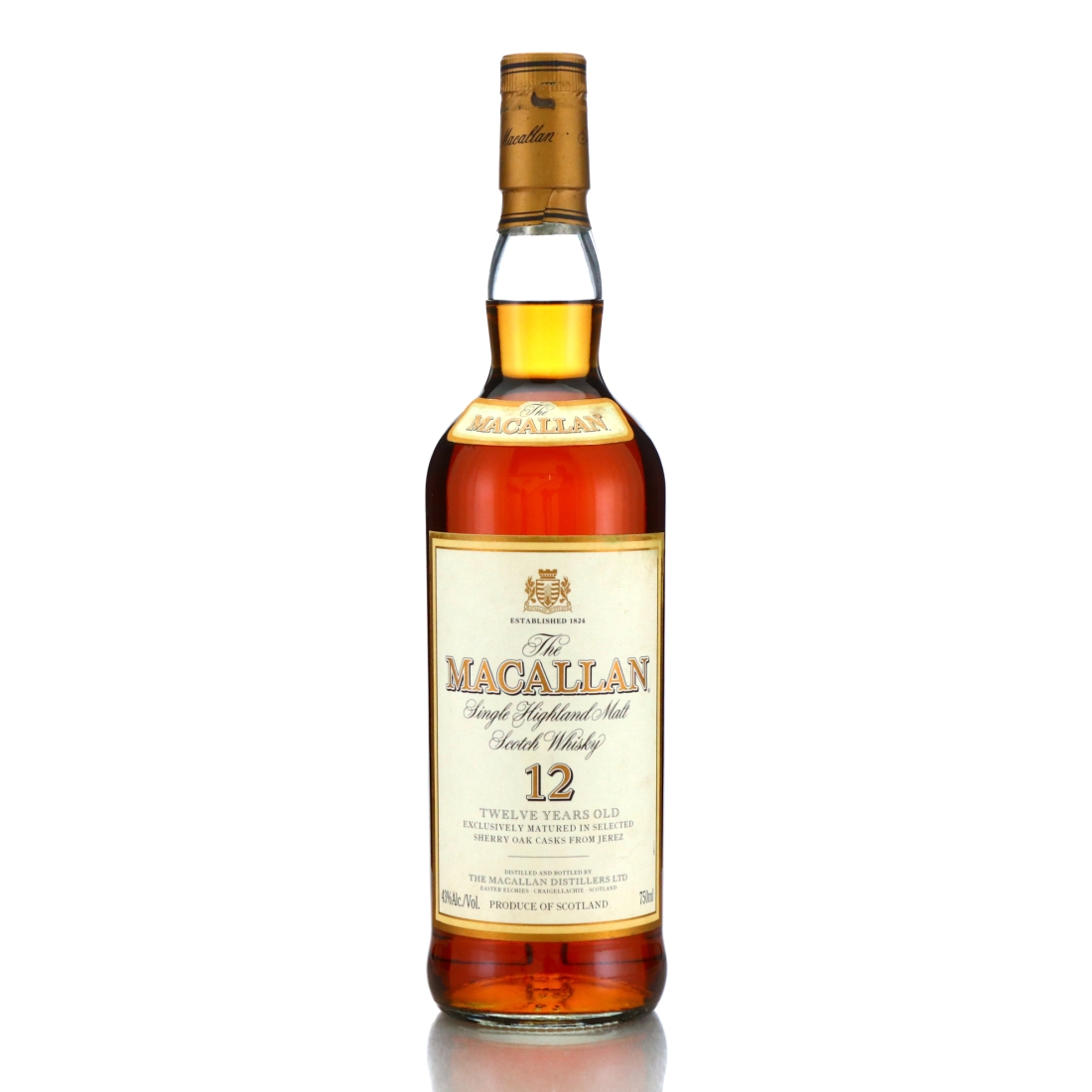 Macallan 12 Year Old 75cl early 2000s / US Import