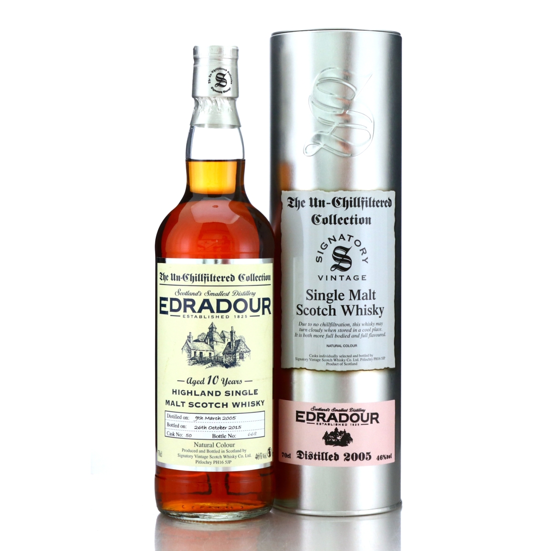 Edradour 2005 Signatory Vintage 10 Year Old 