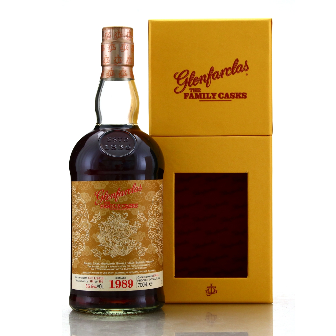 Glenfarclas 1989 Family Cask #11046 / Taiwan