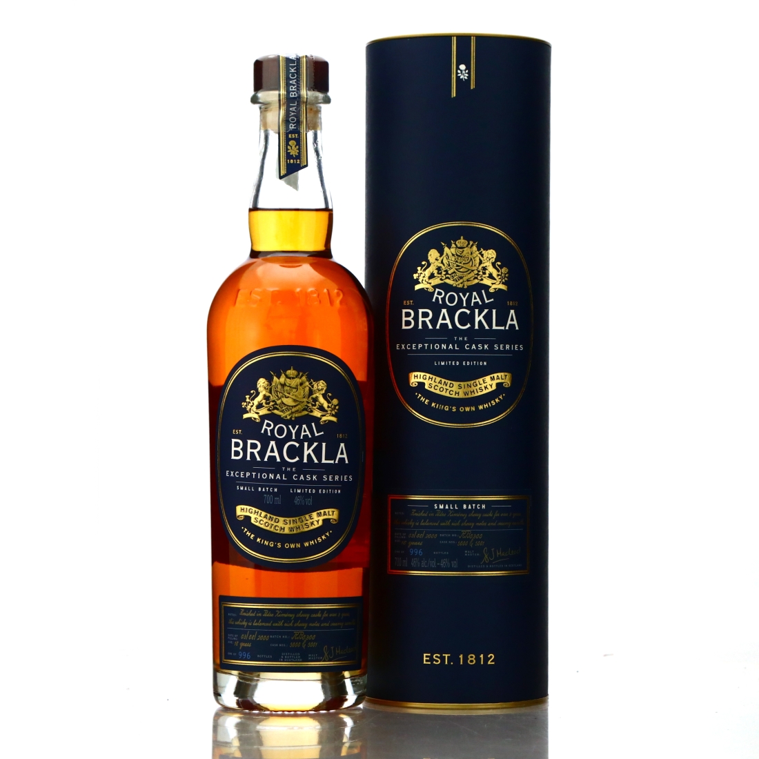 Royal Brackla 2000 Exceptional Cask Series 18 Year Old / PX Finish