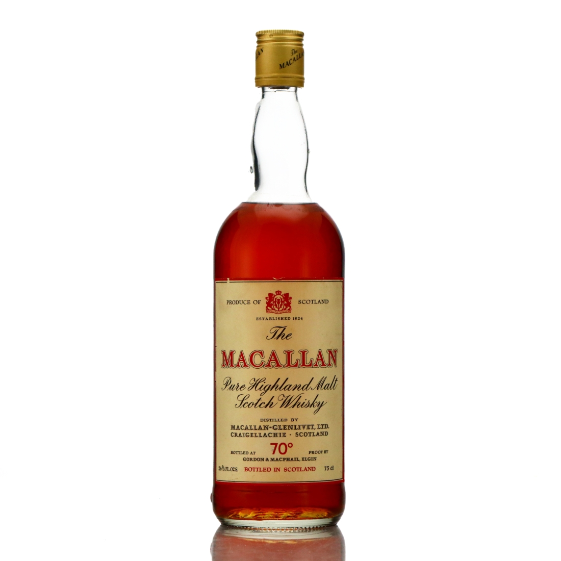 Macallan Gordon and MacPhail 70 Proof