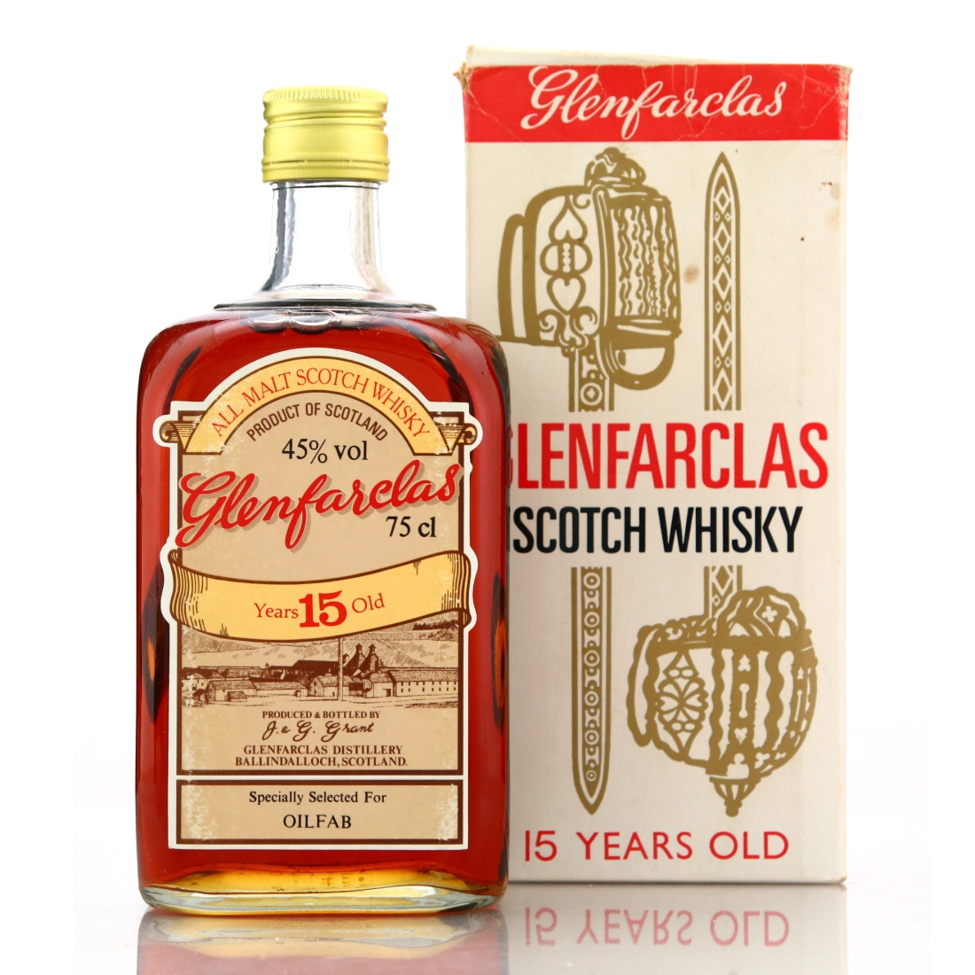Glenfarclas 15 Year Old 1980s / Olifab