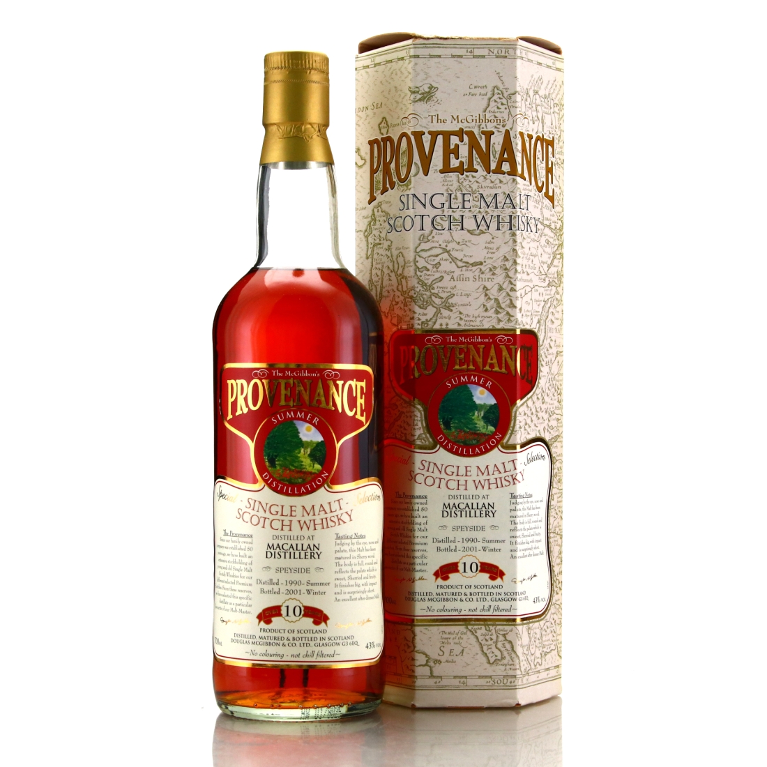 Macallan 1990 McGibbon's Provenance 10 Year Old