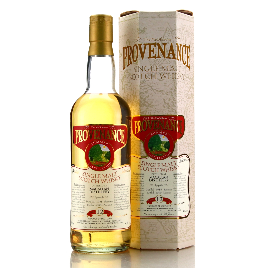 Macallan 1988 McGibbon's Provenance 12 Year Old