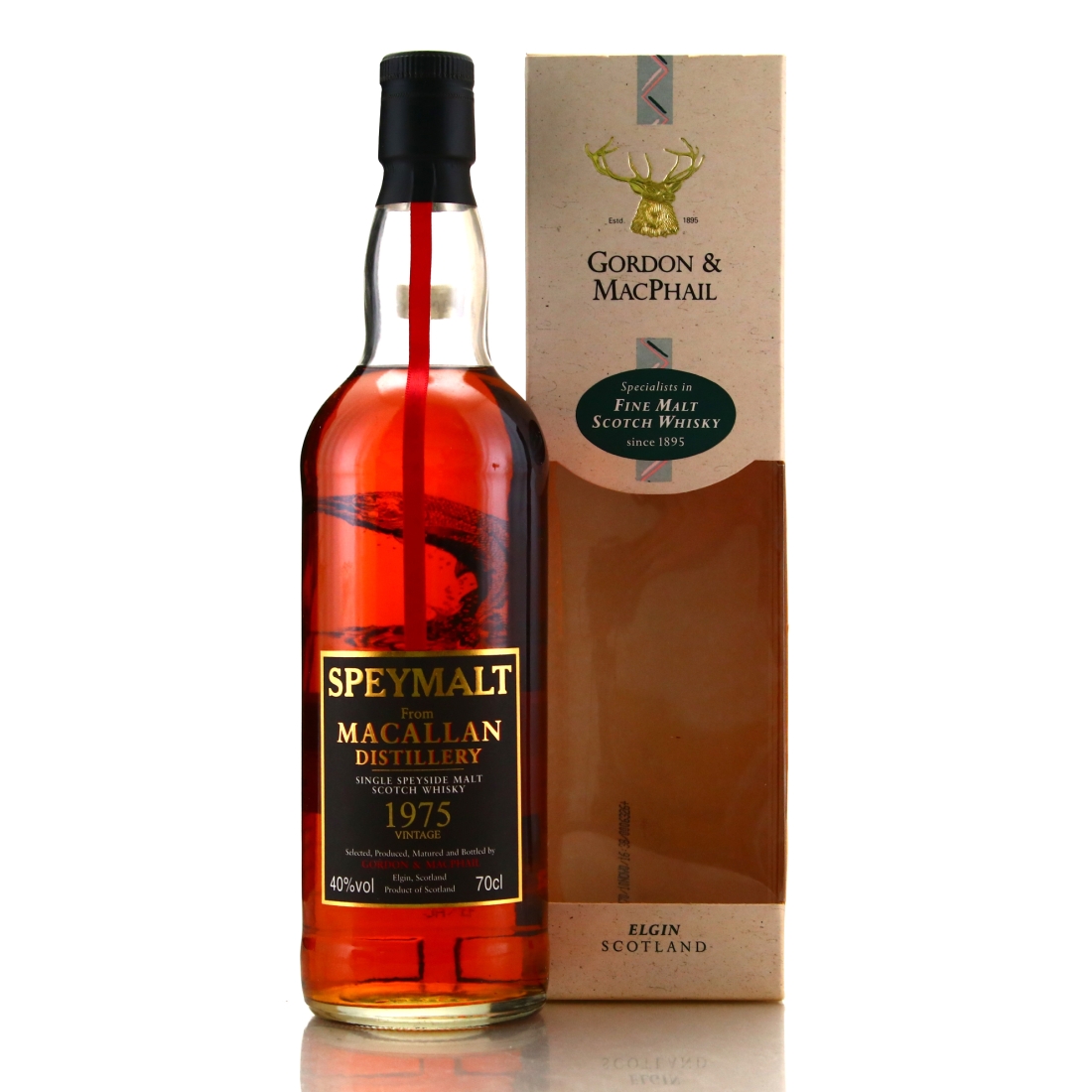 Macallan 1975 Gordon and MacPhail Speymalt