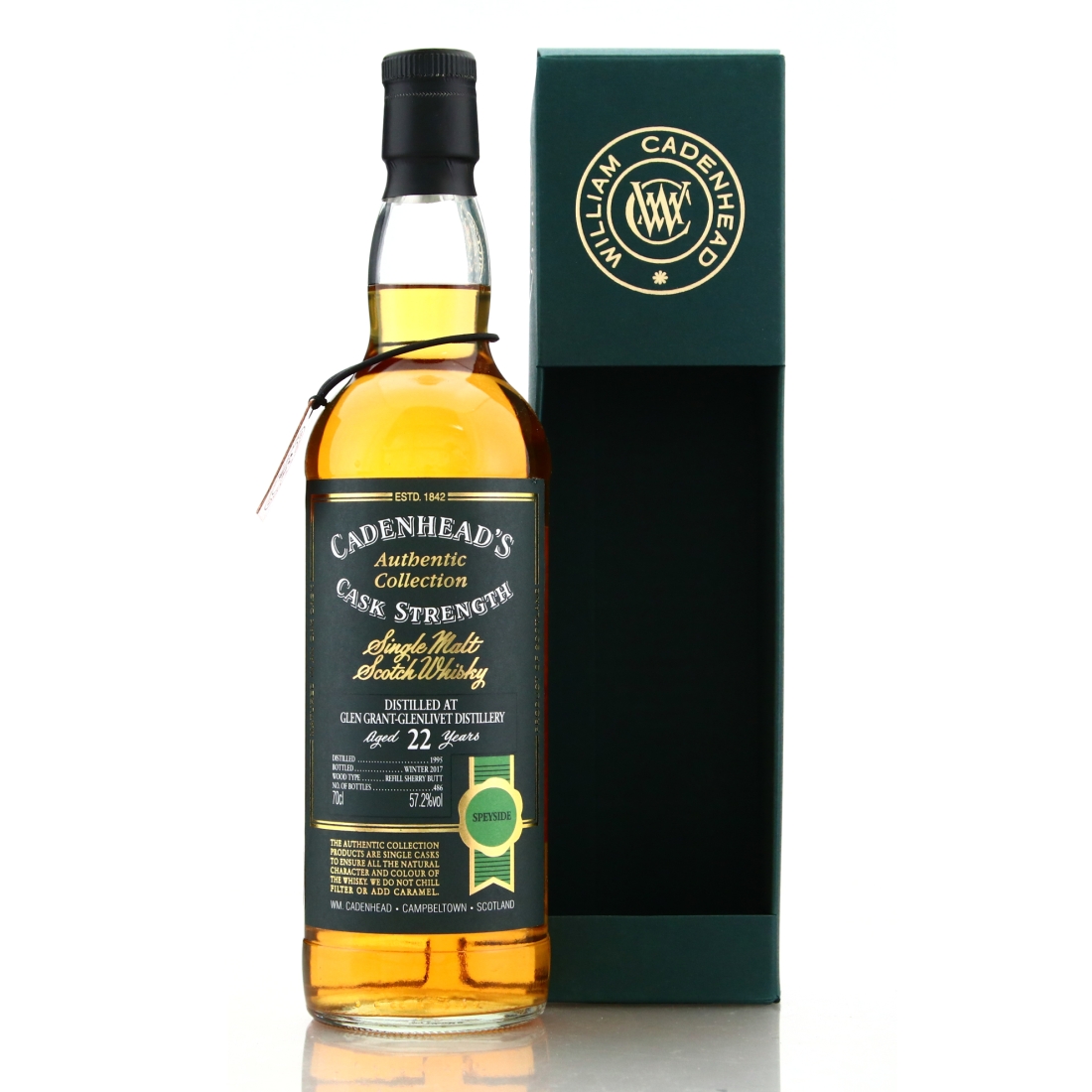Glen Grant 1995 Cadenhead's 22 Year Old