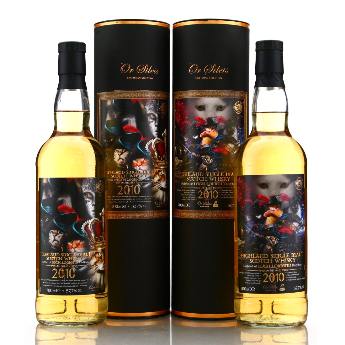 Loch Lomond 2010 Or Sileis Craftsman Selection 2 x 70cl / Taiwan