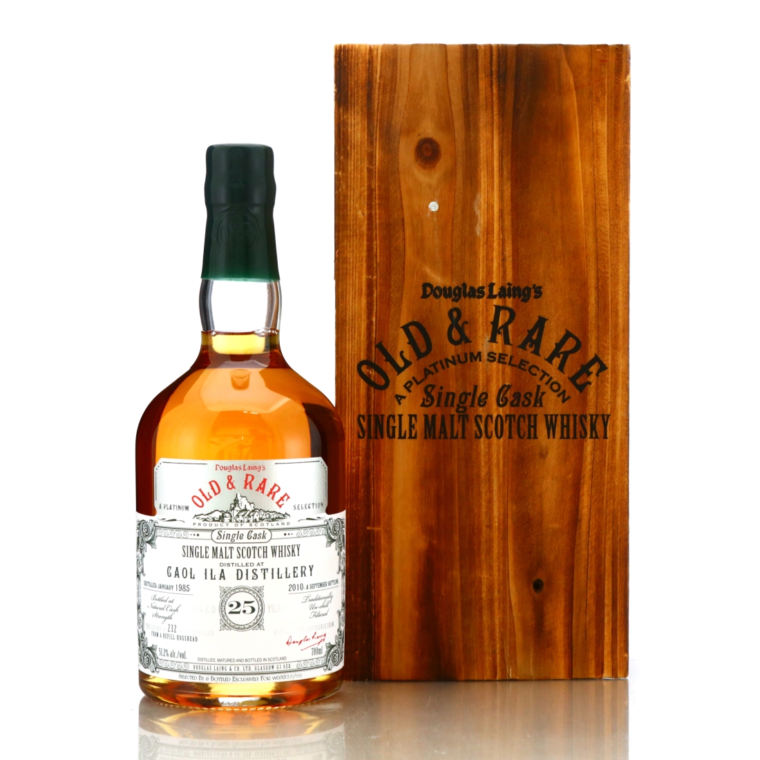 Caol Ila 1985 Douglas Laing 25 Year Old / Old and Rare