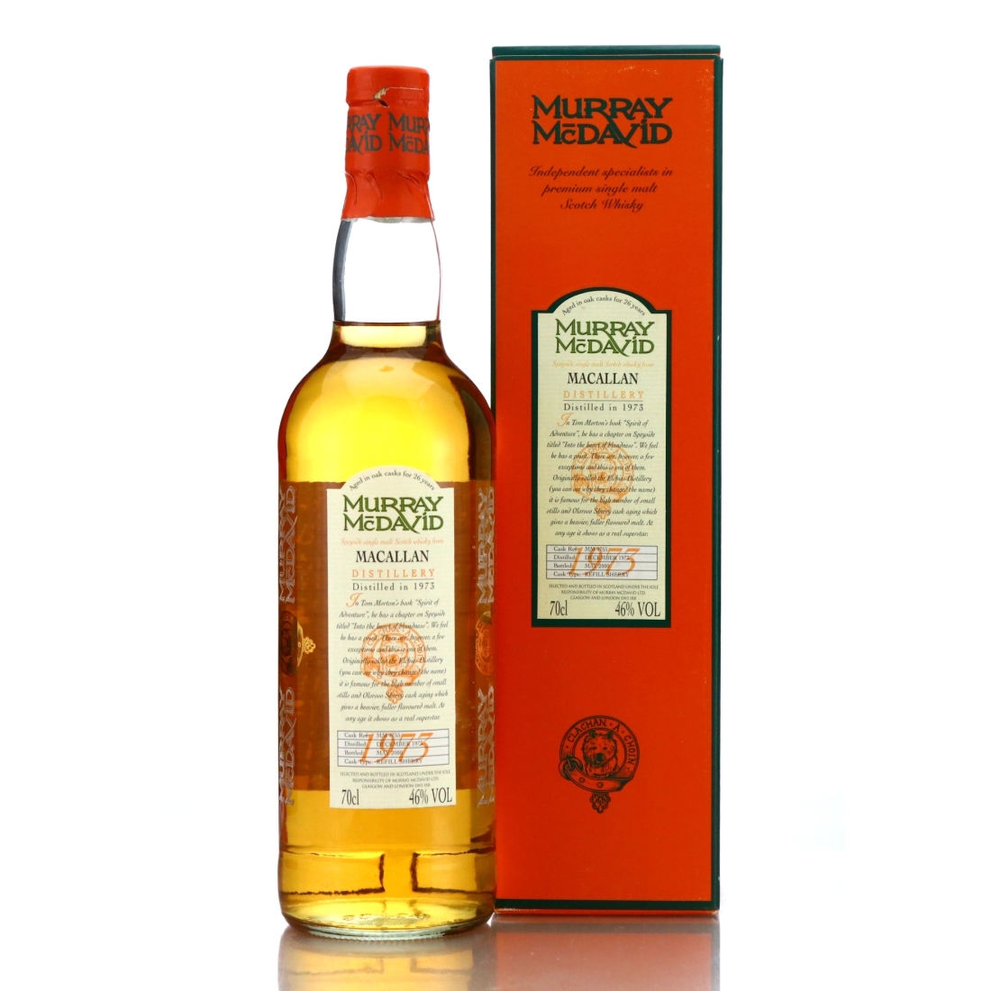 Macallan 1973 Murray McDavid 26 Year Old