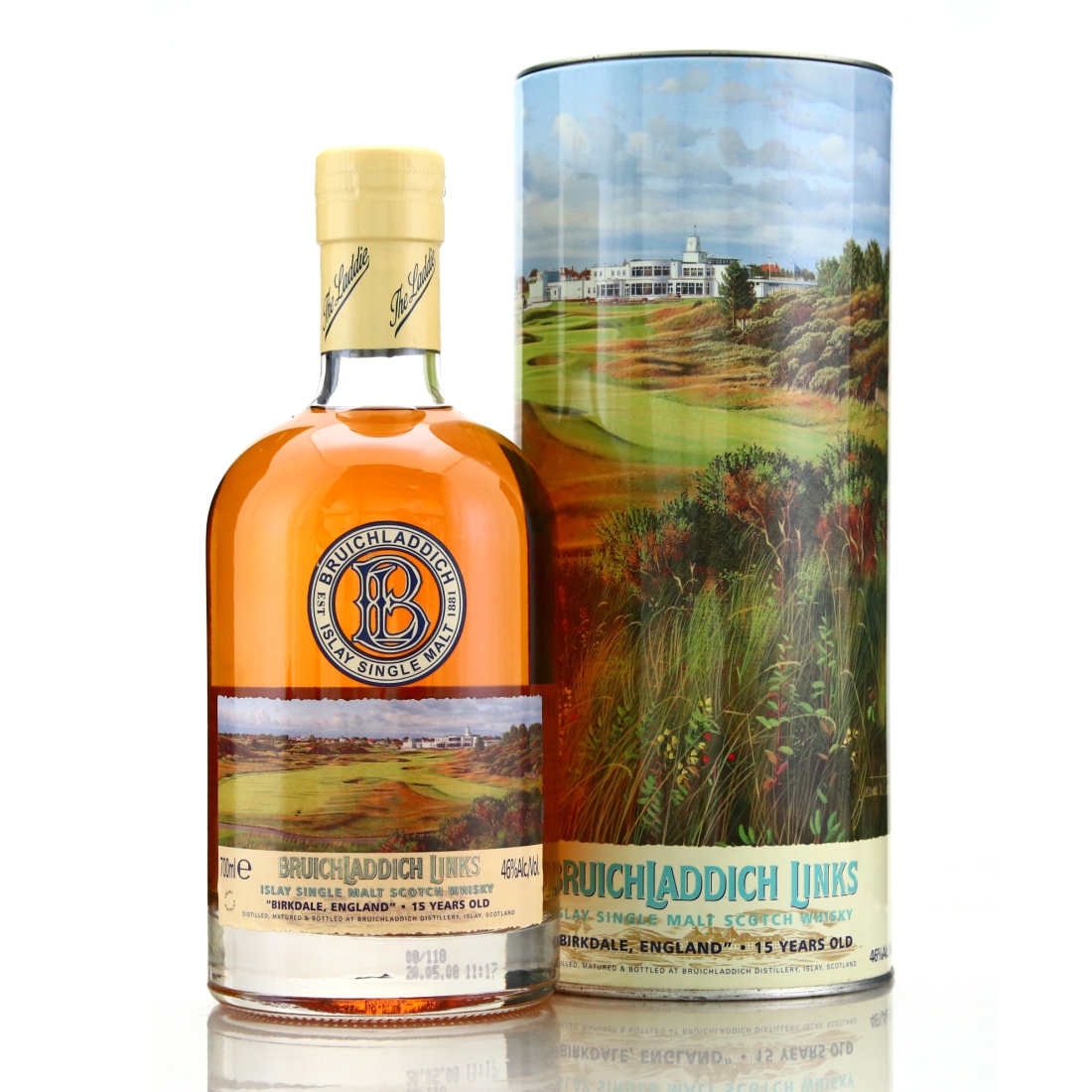 Bruichladdich Links 15 Year Old / Birkdale, England