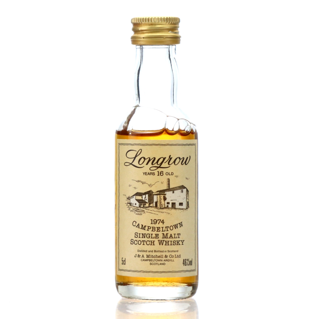 Longrow 1974 16 Year Old Miniature