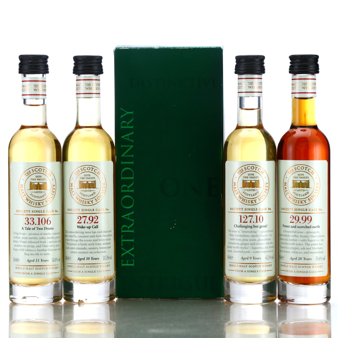 Pretty Big & Full On SMWS Samples 4 x 10cl