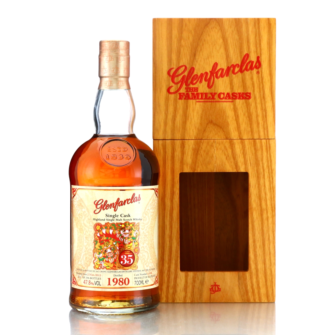 Glenfarclas 1980 Single Cask 35 Year Old - Collection Only