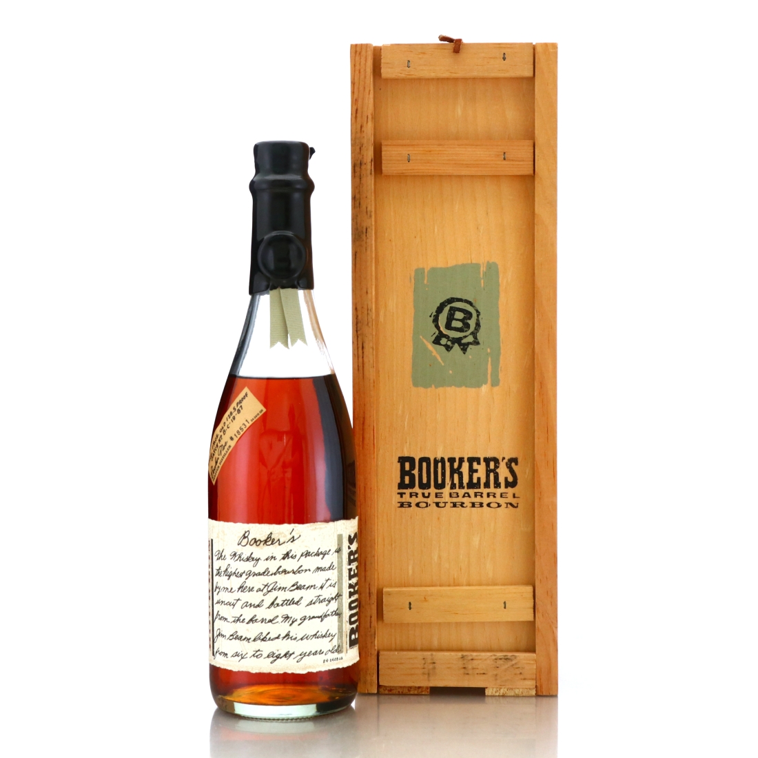 Booker's 7 Year Old Kentucky Straight Bourbon #B-C-19-87 - Collection Only