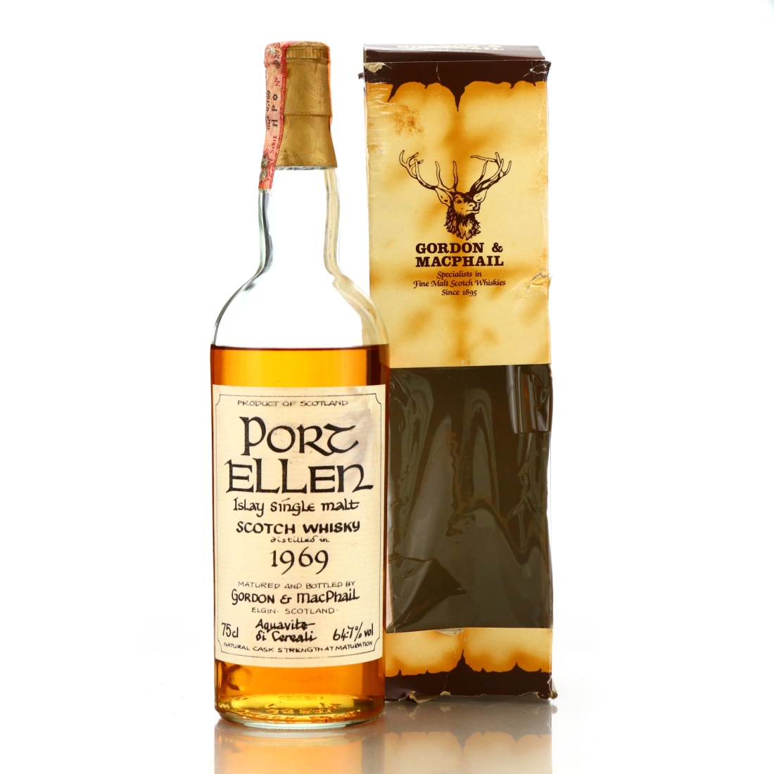 Port Ellen 1969 Gordon and MacPhail Celtic Label Cask Strength / Donini Import - Collection Only
