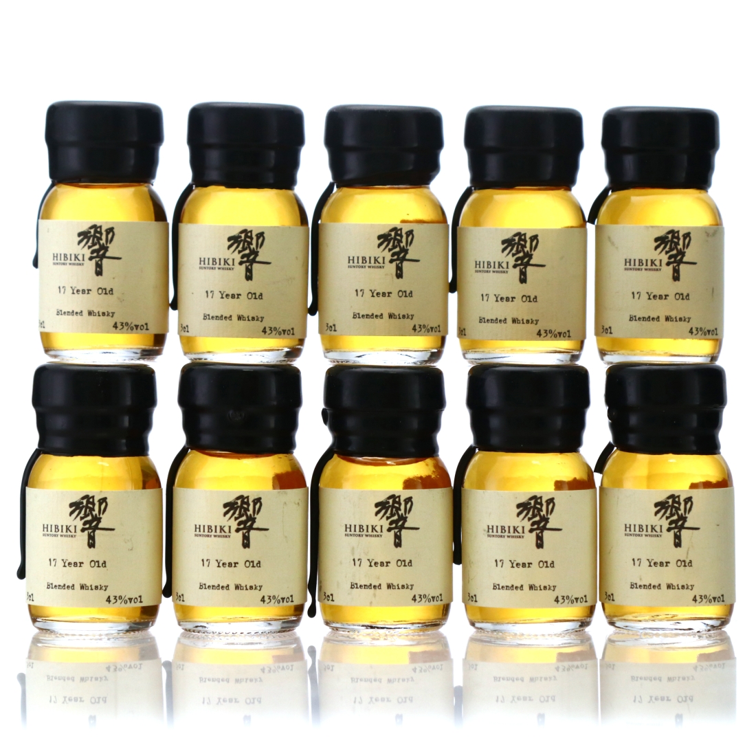 Hibiki 17 Year Old Samples 10 x 3cl