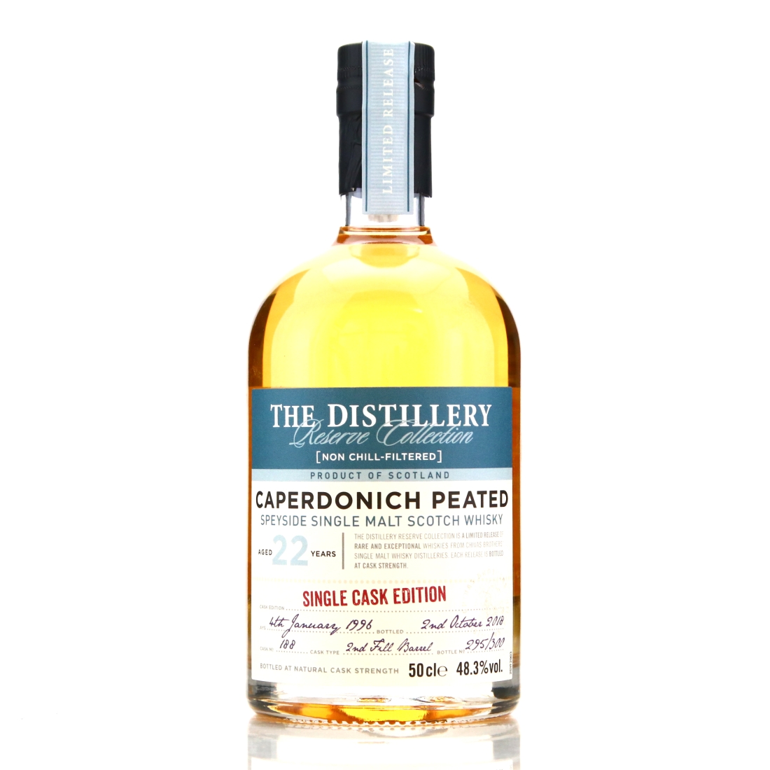 Caperdonich 1996 Reserve Collection 22 Year Old Peated 50cl / Single Cask Edition