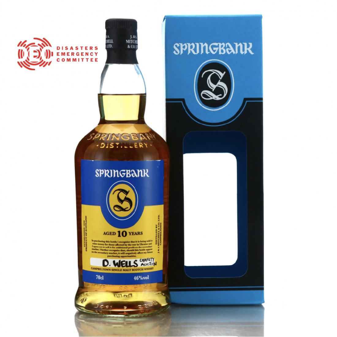 Springbank 10 Year Old Ukraine Edition - Charity Lot
