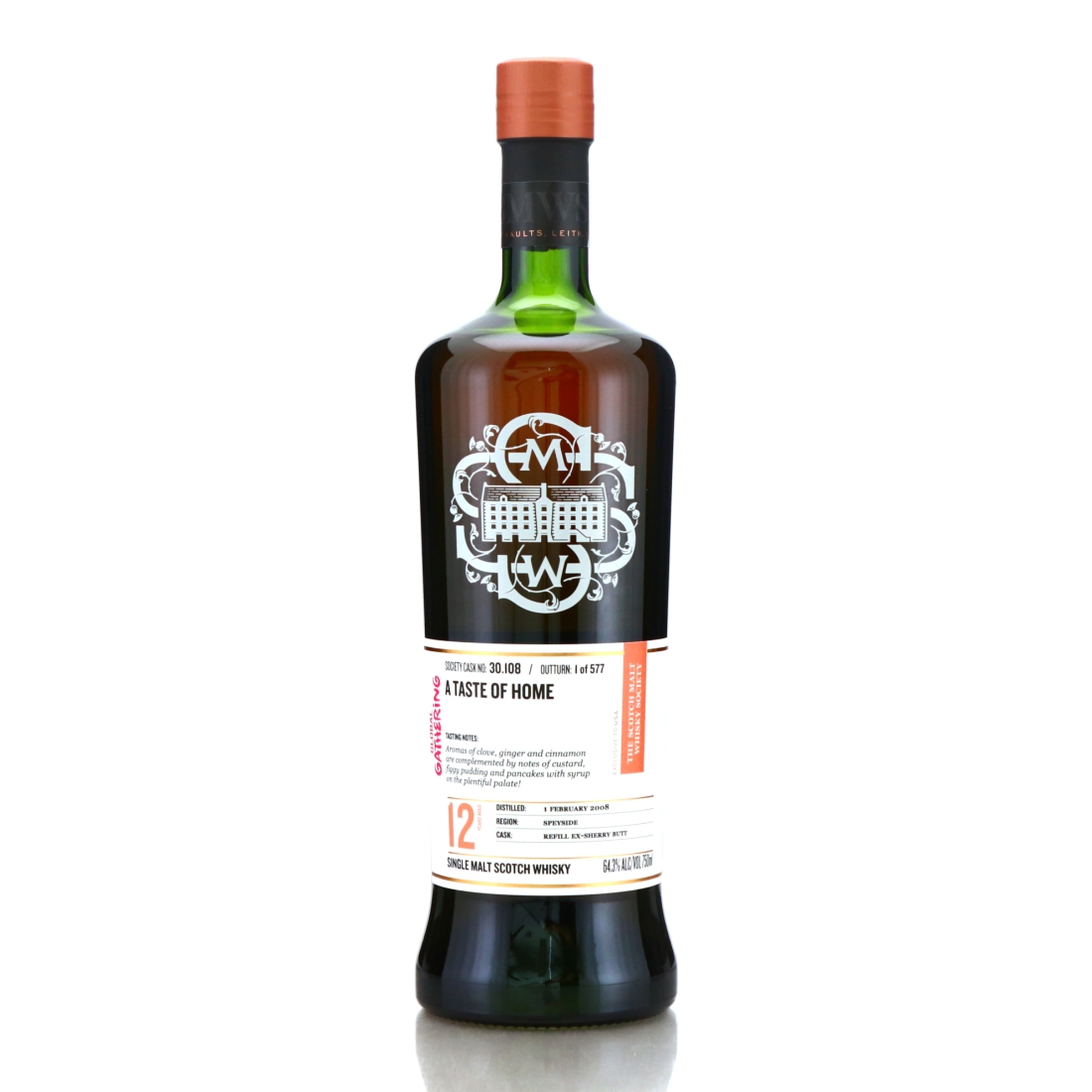 Glenrothes 2008 SMWS 12 Year Old 30.108 / Global Gathering
