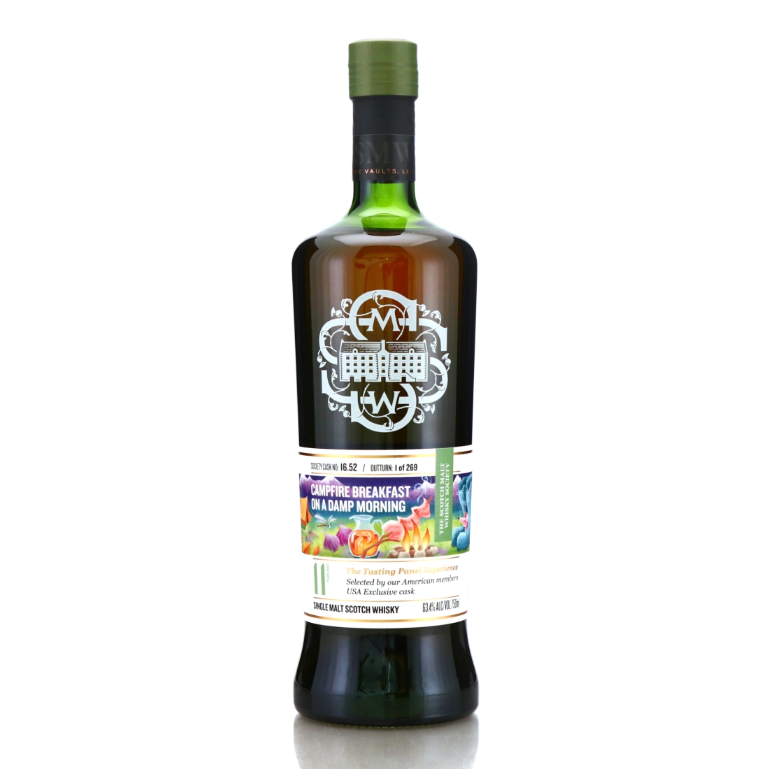Glenturret 11 Year Old SMWS 16.52 75cl / American Members USA Exclusive