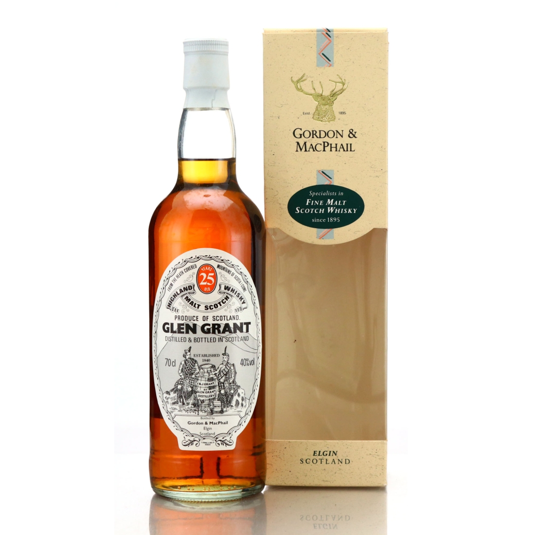 Glen Grant 25 Year Old Gordon and MacPhail