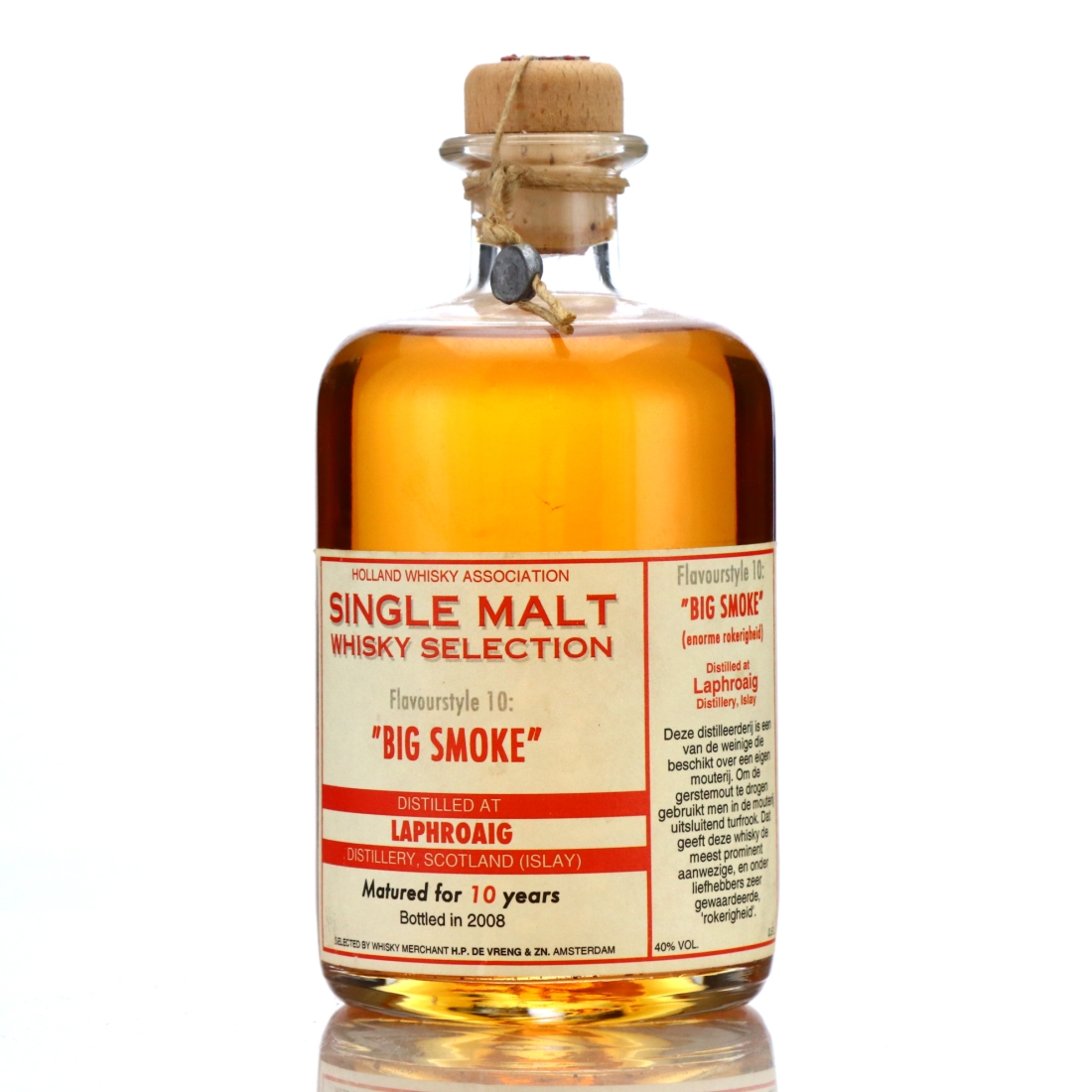 Laphroaig 10 Year Old Holland Whisky Association 2008 50cl