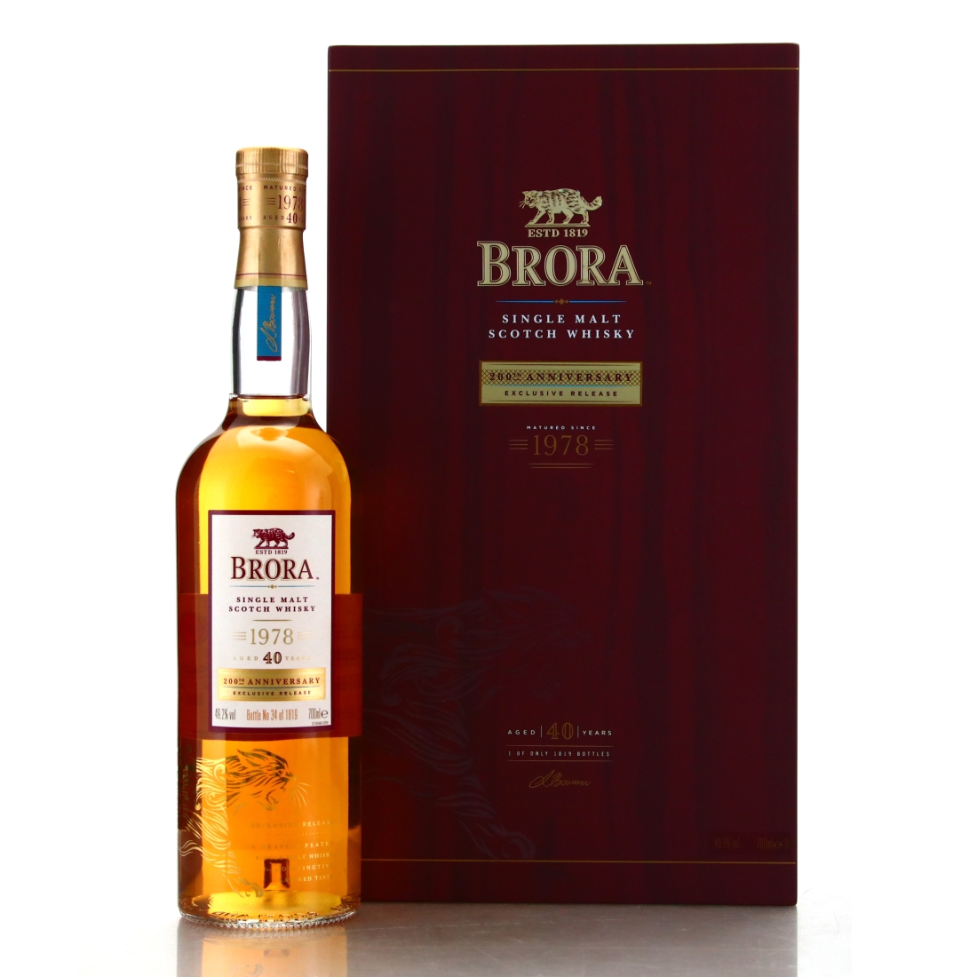 Image for Brora 1978 40 Year Old / 200th Anniversary