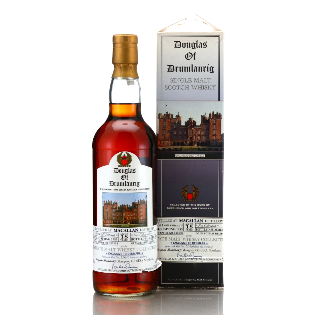 Macallan 1985 Douglas of Drumlanrig 18 Year Old / Denmark