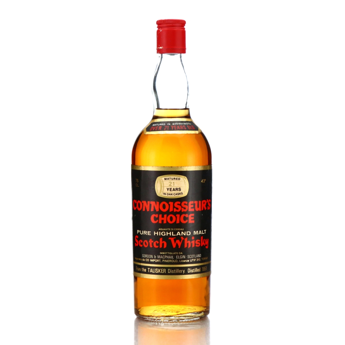 Talisker 1951 Gordon and MacPhail 21 Year Old / Edward and Edward