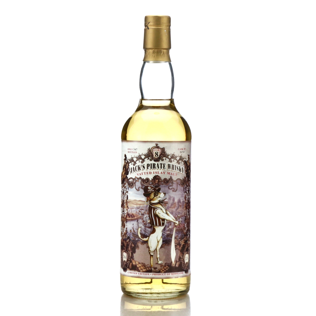 Jack's Pirate Whisky 8 Year Old Islay Blended Malt / A Dog's Tale