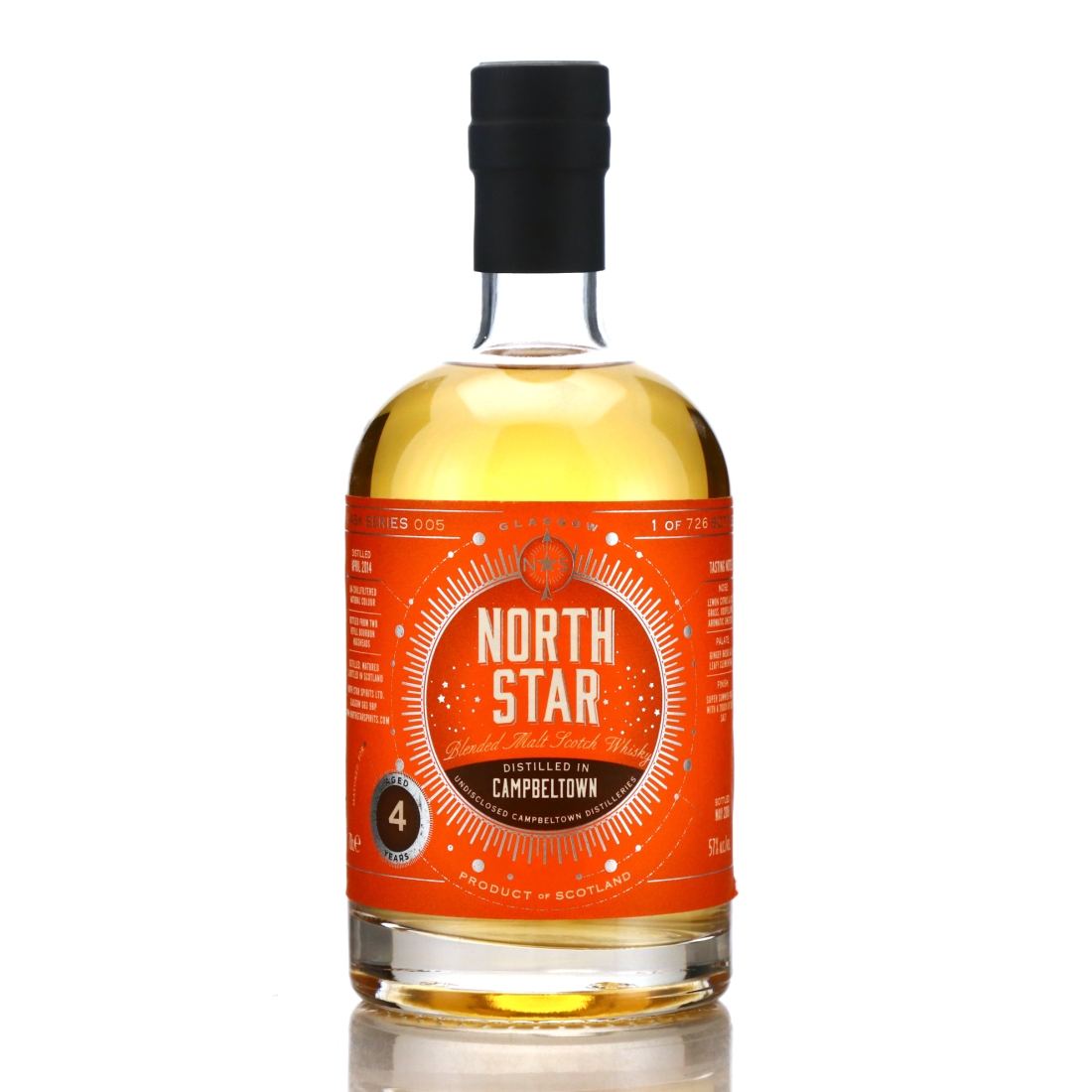Campbeltown Blended Malt 2014 North Star 4 Year Old