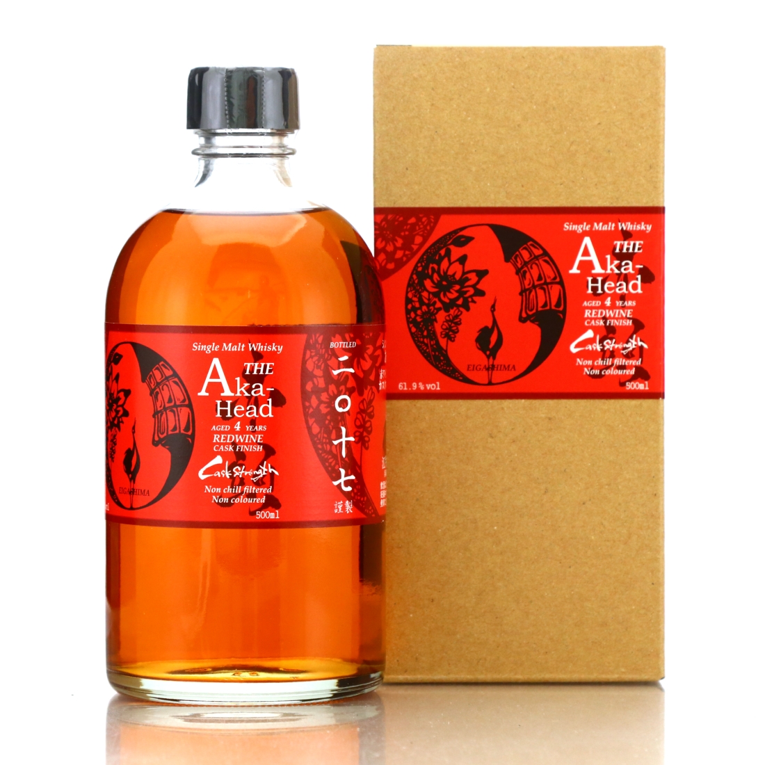 Akashi 4 Year Old Single Red Wine Cask Finish / The Aka-Head