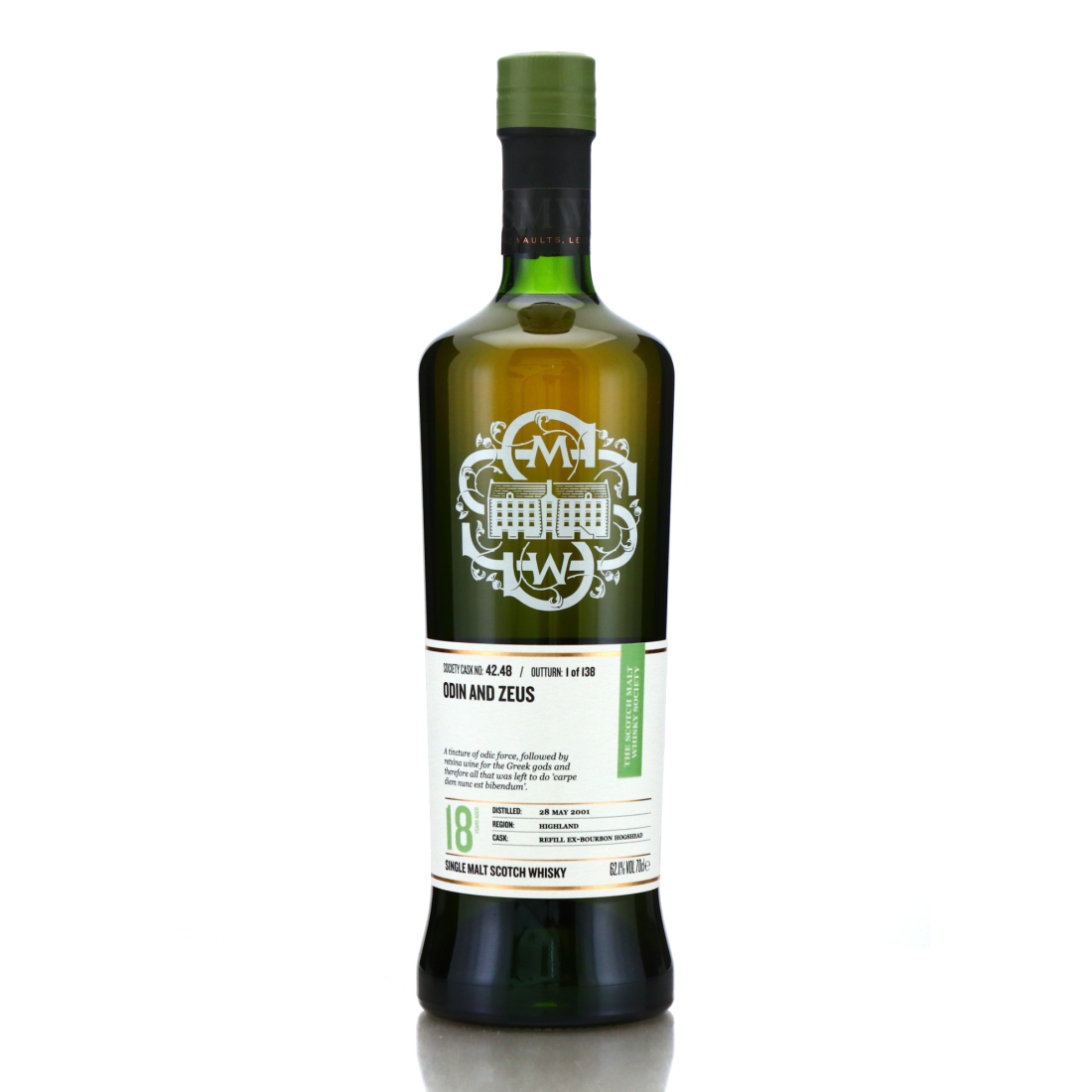 Ledaig 2001 SMWS 18 Year Old 42.48