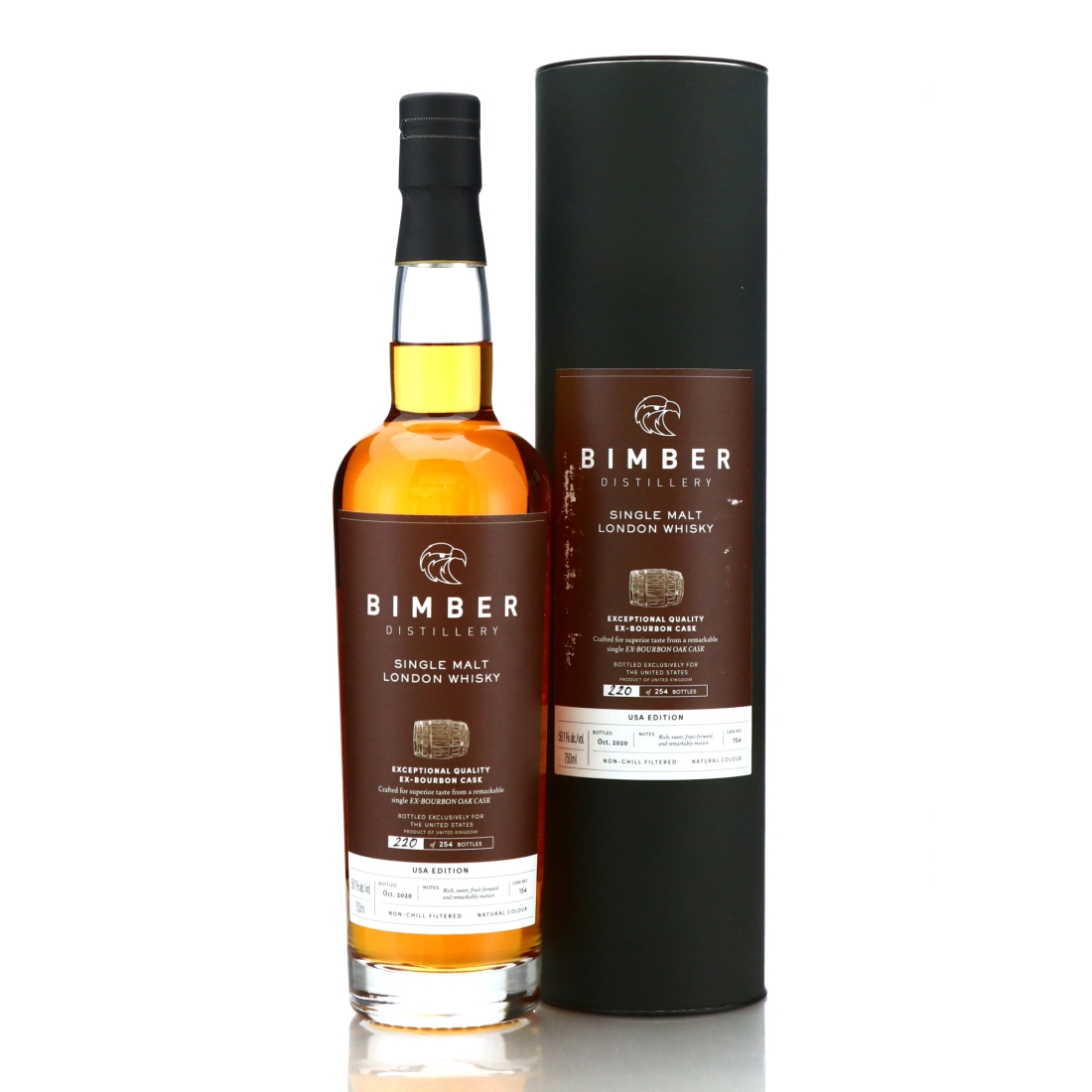 Bimber Single Bourbon Cask #154 75cl / USA Edition