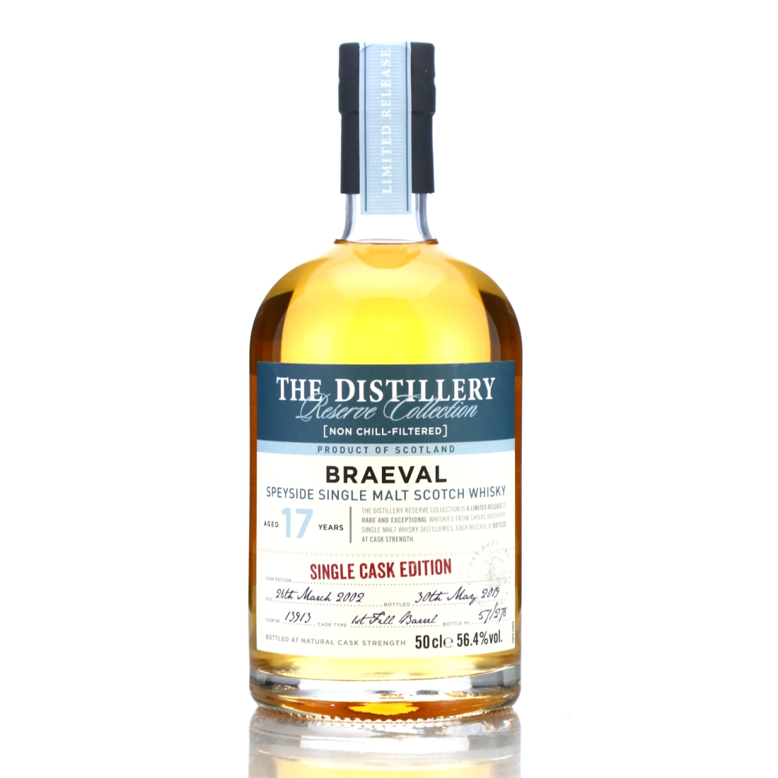 Braeval 2002 Reserve Collection 17 Year Old 50cl / Single Cask Edition