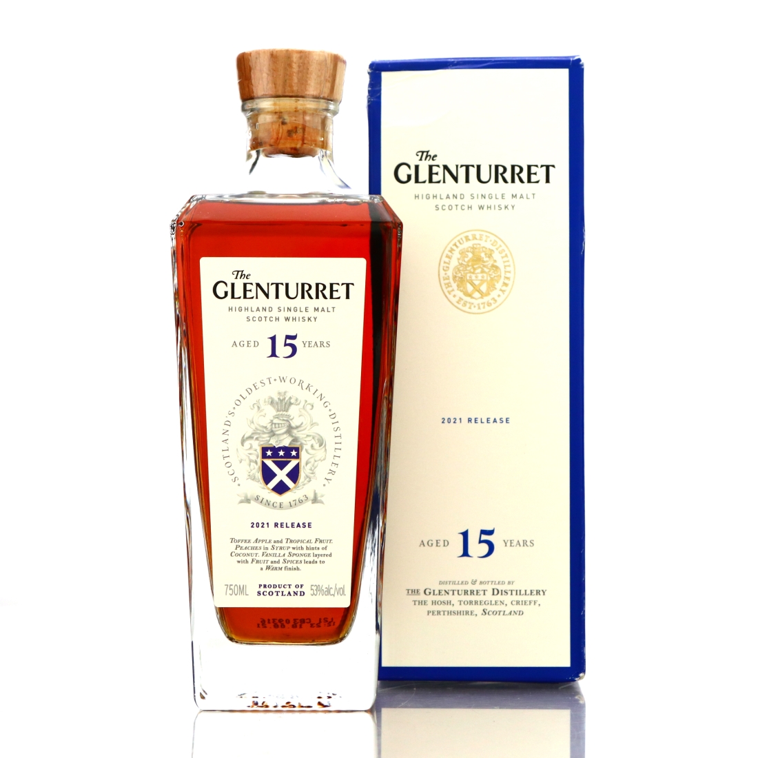 Glenturret 15 Year Old 2021 Release 75cl / US Import
