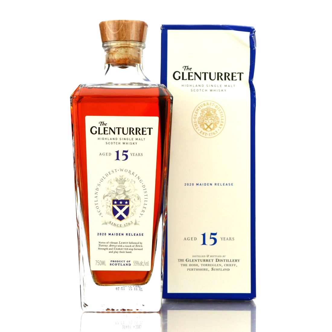 Glenturret 15 Year Old 2020 Maiden Release 75cl / US Import