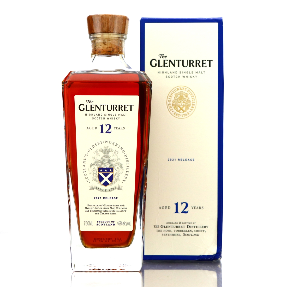 Glenturret 12 Year Old 2021 Release 75cl / US Import