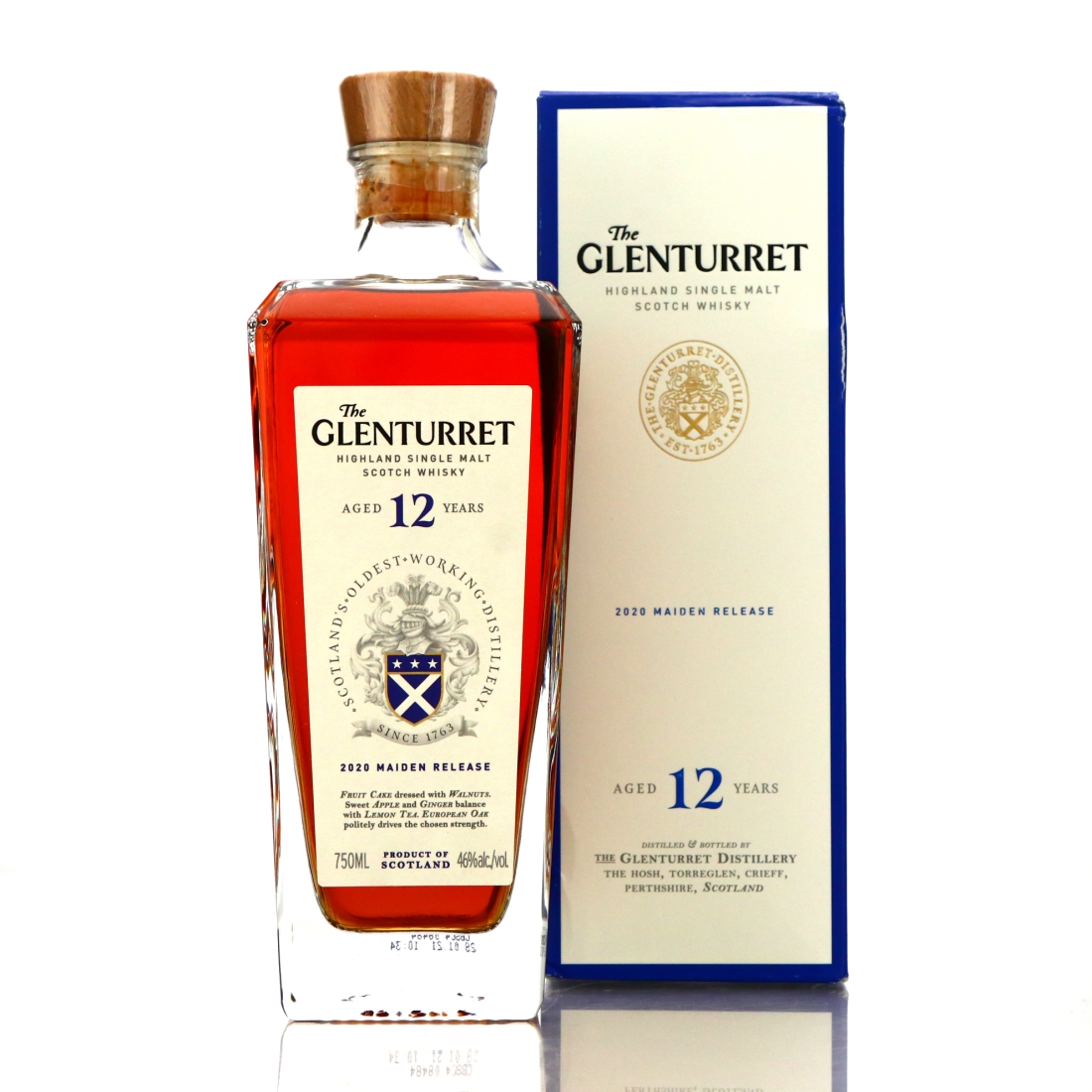 Glenturret 12 Year Old 2020 Maiden Release 75cl / US Import